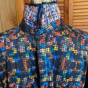 Robert Graham multi colored shirt 1XLT